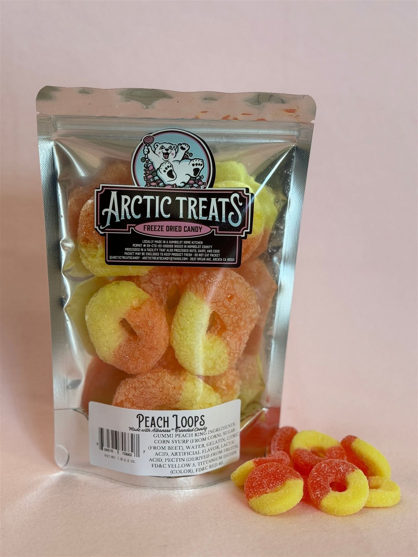 Peach Loops - Arctic Treats Candy