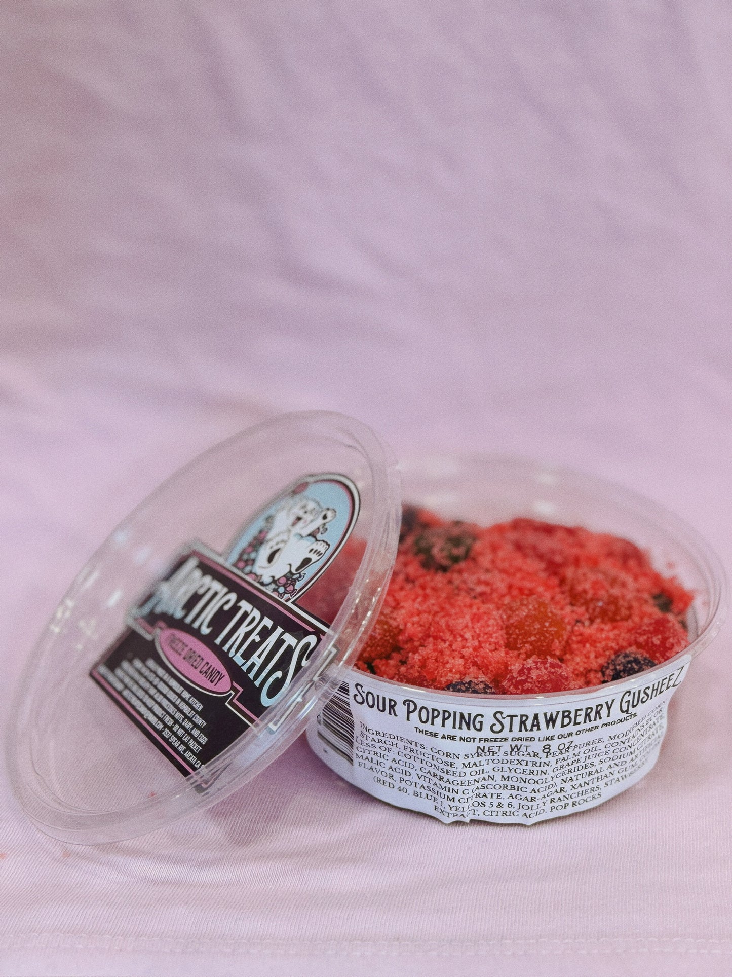 Sour Popping Strawberry Gusheez